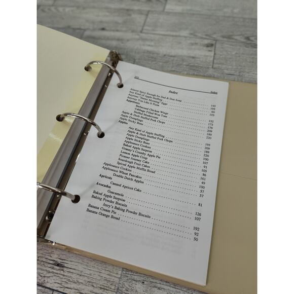 Lovin' Dutch Ovens 3 Ring Binder Cookbook 1991 Vintage by Joan S Larsen Recipes - Picture 8 of 14